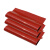 颖欢红色硅胶板耐高温透明硅胶皮减震密封软垫硅胶垫密封垫1米*1米*15毫米 红色硅胶板 1米*1米*15毫米 