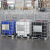 玛仕福 IBC吨桶集装储水桶罐 化工塑料桶 1000L蓝色吨桶(加厚）