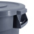 超宝（CHAOBAO）B-101 储物桶 带盖圆桶塑料垃圾桶工业搬运桶 167升圆型储物桶