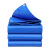 天帆 应急篷布 加厚PVC油布帆布防水防晒耐磨高强丝刀刮布 蓝色 4*4米