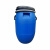 月桐（yuetong）YT-FLT3 全新料法兰桶抱箍桶泔水桶化工桶 蓝色60L 工业级