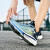 安·踏步碳板运动休闲鞋男鞋中考体测鞋考试鞋 深兰月 39