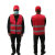 安全员工作负责人防护服装马甲安全监护铁路反光背心施桔红黄蓝色 黄色布(防护员)