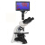 江西PH100-3B41L-EP/PL/IPL三目光学显微镜 可接摄像头高清晰 10寸显示屏/不含仪器