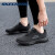 斯凯奇（Skechers）女鞋轻便减震跑步鞋 复古时尚户外休闲鞋网面透气耐磨运动鞋子 14804-BBK 40