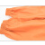 麦锐欧 防水皮袖套 工作清洁劳保家务袖套 防脏防油PU皮革防护套袖 橘色