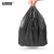 安赛瑞 一次性黑色塑料垃圾袋 手提背心式 商用物业办公用 100只装 宽60cm长70cm 27012