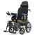 电动轮椅车年轻人可折叠轻便老人残电动残疾车全自动 金色车架可躺版[双人出行]12A