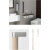 日本木质扶手卫生间老人福祉实木杆扶手原装进口厕所借力抗菌 210mm棕色扶手