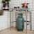 DYQT80高单层煤气罐架厨房不锈钢置物架一层烤箱煤气灶台家用支架子 加厚长80宽40高80一层拉三方