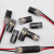 LED免焊锡免剥线快速接线端子双线互插带锁2P电源导线对线连接器 50个25对不含线