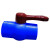 联塑（LESSO）球阀(PVC-U给水配件)蓝色 dn63