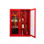 微型消防站器材工具柜全套微形消防柜97消防器材工地柜建筑柜室外 六人豪华180*120*40cm加厚