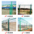 高速公路护栏网铁丝网围栏栅栏隔离网围墙防护双边丝护栏网围栏网 1米单开门
