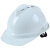 创助力安全帽电力绝缘工地建筑施工业头盔防砸透气抗冲击新国标 白色