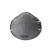 太行优护TH6210C KN95头戴式防尘口罩 防有机蒸汽异味及颗粒物30只/盒 灰色 