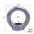 国标304不锈钢吊环螺钉起重带环螺母挂钩螺丝吊装挂耳M5M6-M30 不锈钢吊环M10(螺母)
