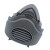 瑞氪维尔 Raxwell RX3200 防尘半面罩套装 自吸过滤式防颗粒物呼吸器 1套/盒