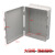 塑料箱监控工程专用箱白色防水箱电源盒抱箍壁装收纳固定 280F