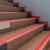 季梦台阶自粘止滑条 楼梯防滑条 室外踏步PVC防水防滑贴  斜坡压条 红 3CM宽带粘胶1米价