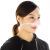 绿磁新型防尘鼻罩可清洗透气防油烟花粉装修鼻子口罩男女通用工业粉尘 D单独三角防尘棉100片（无鼻架）