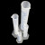 冰禹 BYrl-200 塑料量筒 量筒耐酸碱 塑料刻度量筒 实验室用品 塑料量筒 50ml