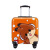 卡通可爱儿童拉杆箱万向轮小孩登机旅行箱3D动物礼品男童女孩蓝鸭 橘色小松鼠 18寸