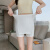 浪莎（LangSha）女士安全裤夏季薄款双层遮挡三角区防走光隔层无痕冰丝打底裤