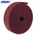 海斯迪克 HKY-66 工业百洁擦拭布 强力去污通用清洁布卷 打磨除锈清洁布 红色10厘米*5.8米