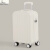 袋鼠（KANGAROO）登机行李箱女20吋小型轻便旅行箱加厚耐用学生万向轮皮箱拉杆箱子 乳白 246 18寸