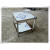 定做不锈钢小桌子单层双层简易桌子茶几不锈钢小台子厨房桌子 100*100*75长宽高201不锈钢