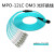 永定MPO光纤跳线mpo/MTP-LC 40G预制主干光缆室内预端接光缆多模 MPO-12LC_12芯_OM3 1m