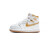 耐克（NIKE）Air Jordan AJ1 High 白金色高帮儿童篮球鞋婴童鞋FD2597-107 FD2598-107 22