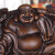 置财弥勒佛像摆件实木雕钱袋笑佛客厅公司办公室桌面装饰开业 木弥勒佛(长50*高30厘米*)精品木