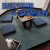 定制灰色4米宽满铺地毯办公室客厅耐脏卧室全铺ins拍照大面积地垫 深蓝条纹5毫米 1m宽(需要几米长--数量填几)