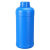100/250/500ml毫升加厚密封塑料瓶空瓶耐高温小圆瓶化工瓶试剂瓶 牛油果色分装瓶400ml 5个
