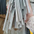 铝型材配件平封槽条装饰条铝型材门窗连接件塑料平封条封条封边条 槽10 灰色 100米