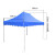 穆运 帐篷户外遮阳防雨棚折叠露营帐篷工地野外帆布蓝色3米*3米3000*3000*2700（送货上门 2*3蓝色