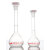 RICH LAB带证书容量瓶包检A级塑料PMP透明量瓶50/100/250ml德国进口VITLAB 250ml 单个 买2个附原厂批次证书