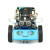 LOBOROBOT microbit V2.2机器人小车套件图形化Python编程STEM创客 D套餐：B+入门套件蓝色 不含microbit主板