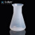 塑料三角烧瓶l喇叭口PP锥形瓶三角瓶实验室广口塑料摇瓶50 100 25 广口100ml