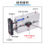 普霖乐 气动小型TN双轴双杆气缸TN10*16*20S/25/32*15X30X40X50X60X70X75 TN32*15-S 