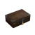 克曼旎实木木质盒子带锁做旧收纳盒复古盒子小木箱储物箱收藏木盒密码 (深复古)羽毛 默认+挂锁 (中号)外径约25*17*9CM