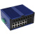 AOPRE-LINK8312(欧柏互联)工业级交换机网管型千兆12光12电SFP接口不含光模块交换机支持环网光纤传输SFP