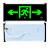 犀跃 安全出口指示牌 led消防应急灯 插电紧急逃生通道疏散标志灯 (单面右向出口)背出线