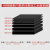 减震垫块橡胶缓冲垫工业机械防震垫方形橡胶板耐磨空调黑橡胶弹性 100x100x15mm厚