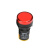 KEOLEA AD16-22D/S LED指示灯按钮电源信号灯22mm安装孔径多色可选 【圆形220V】红色