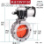 气动粉尘蝶阀V2FS双单法兰 DN100 300 粉体水泥搅拌铝合金 单法兰DN150重体
