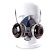 日本重松防尘口罩 工业防粉尘呼吸面罩 电焊打磨煤矿专用防粉尘面 u2w一套（普通款）