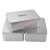 铝盒长方形 素色马口铁盒定制logo圆正长方形铁盒收纳盒内裤 159x110x53mm